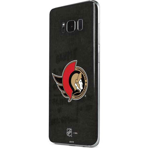 NHL Ottawa Senators Distressed Galaxy S8 Plus Skin
